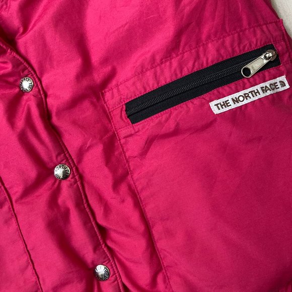 THE NORTH FACE Vintage Pink Puffer Vest M - Picture 4 of 10